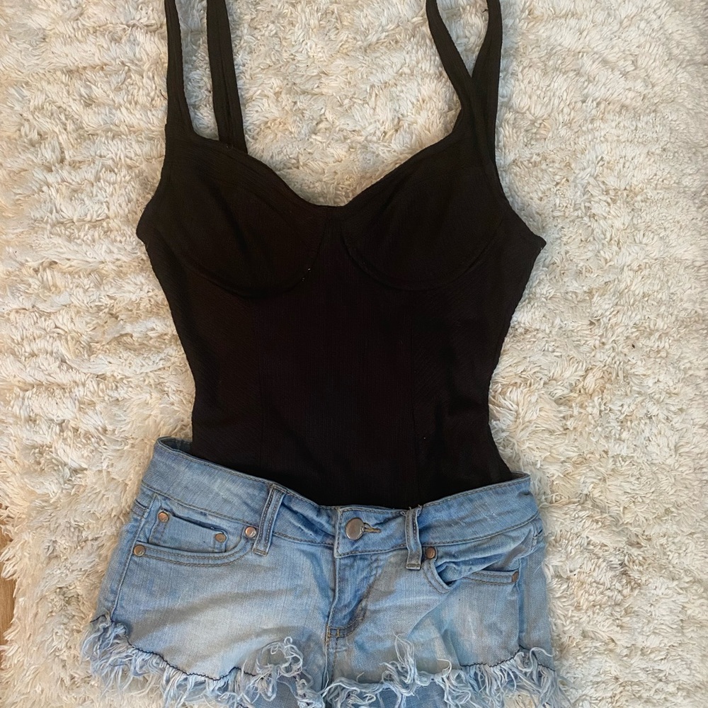 Black Bodysuit (SIZE S/M)
